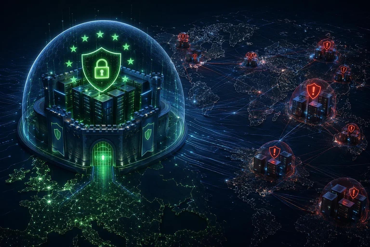 HUMREP duomenų saugumas vs globalūs AI agentai: Kodėl rizikuojate savo verslu?